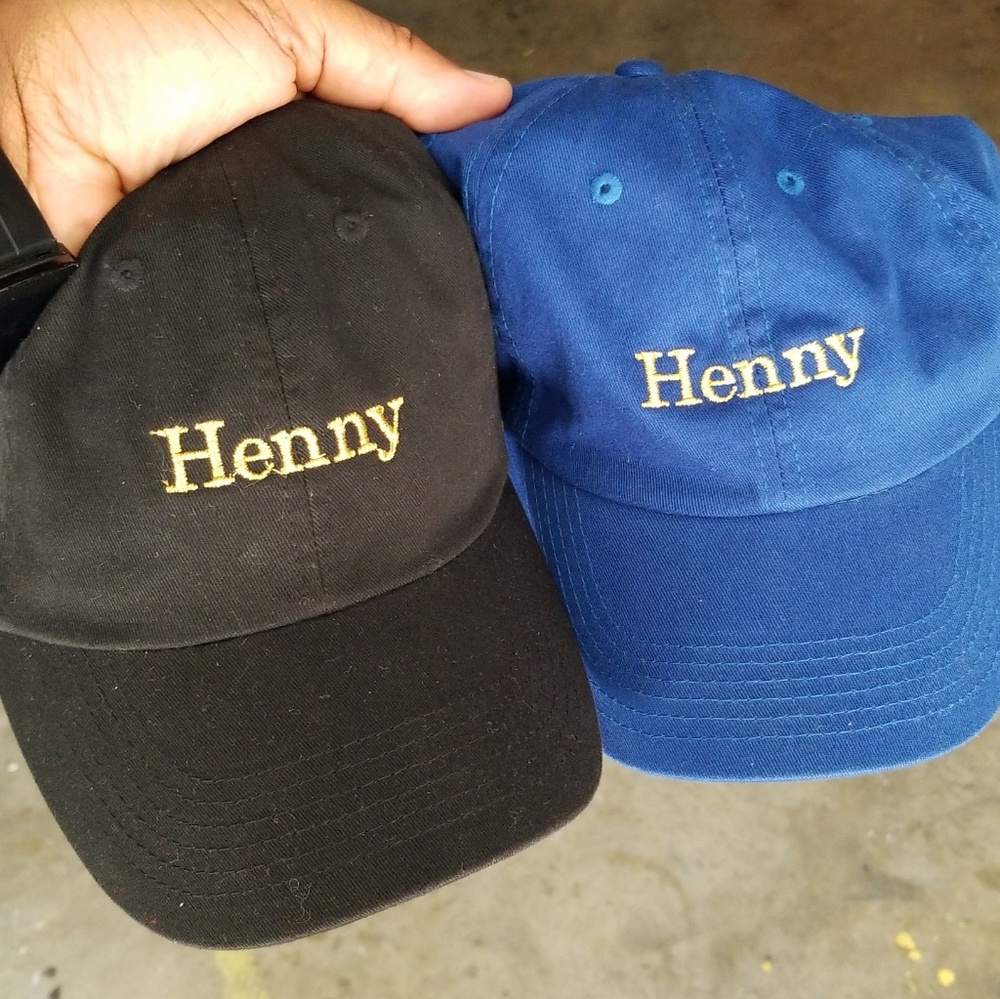 Henny Dad Embroidered Hats